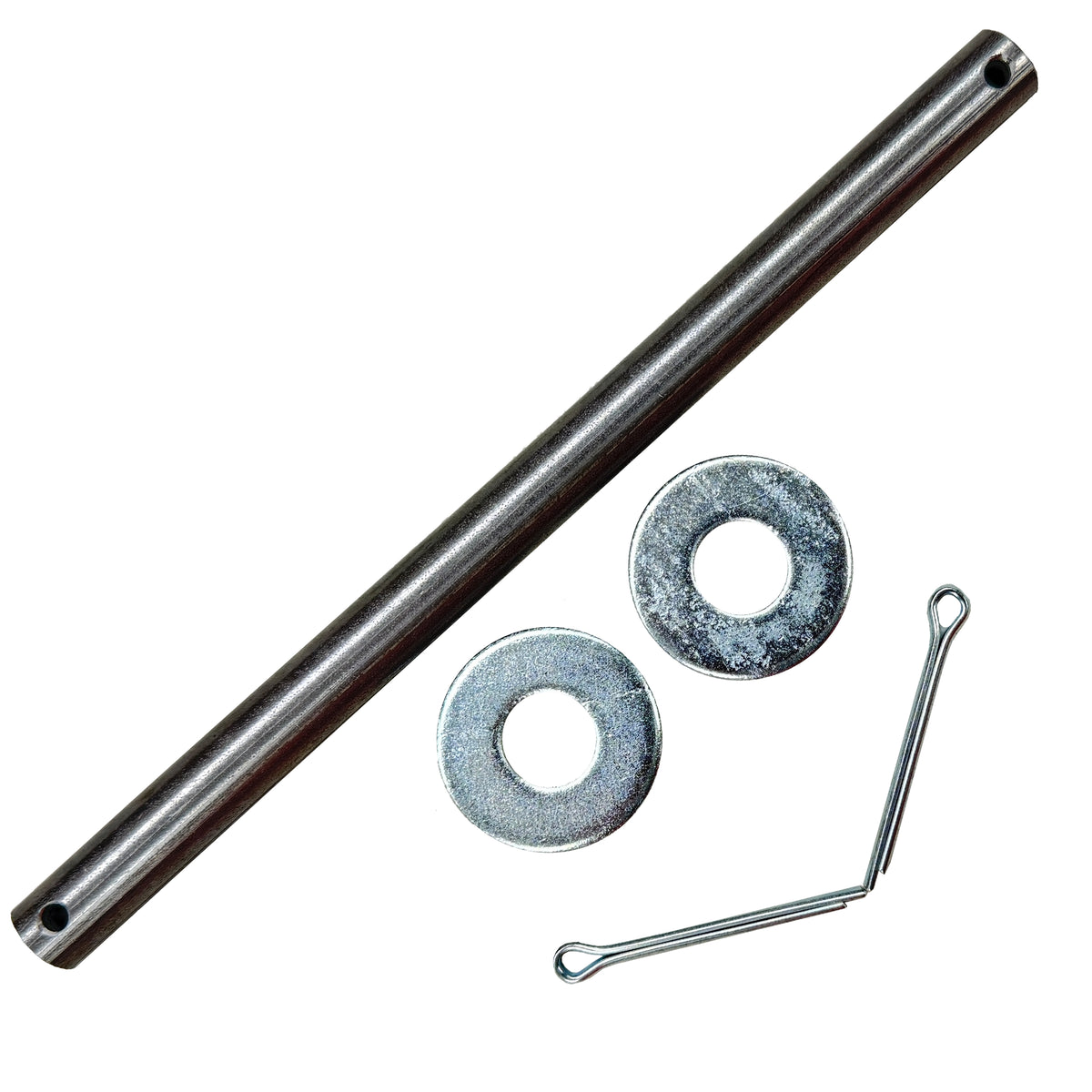 522-589 McGuire 1/2"dia x 7 7/8" Pin w/cotter pins & washers – Loading ...