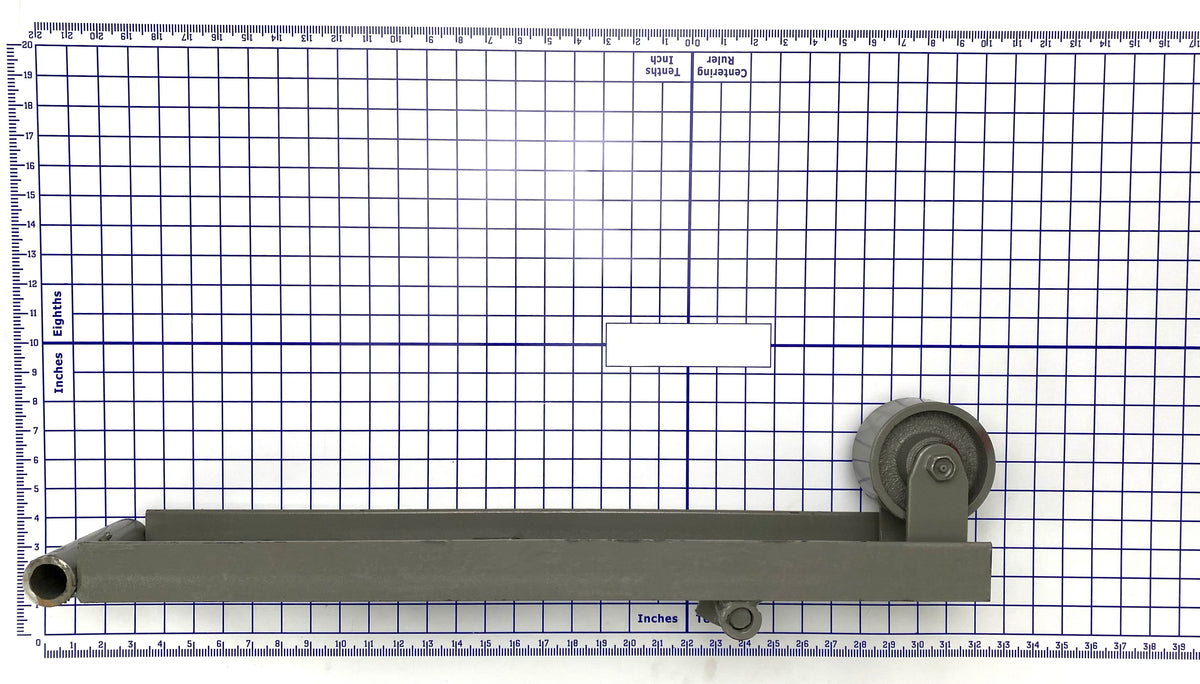 DOTP6423 Poweramp LIFTING ARM ASSEMBLY, 27" LGINCLUDES 4" OD ROLLER ASSY. (LEVELERS YEAR 2000