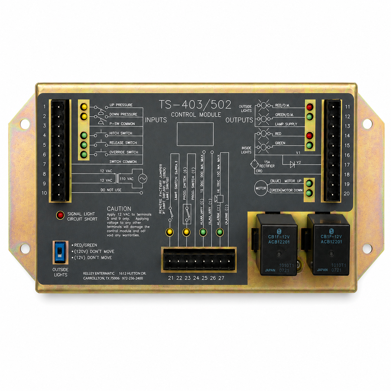 908-870 | KELLEY STAR 4 TRUCK RESTRAINT CONTROL MODULE – Loading