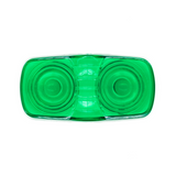 2" x 4" Green Rectangle Lens for Dock Control Panel