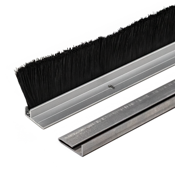 SKWBC-15 - Weld-On Brush Seal Kit at 2 Galvanized C Channels, 2 Brush Tracks, 2 at 1-1/2