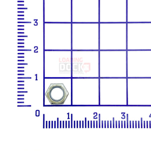 Part 011-508 1/2"-13 Hex Nut Plated Loading Dock Pro