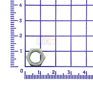 Part 011-510 3/4"-10 Hex Nut Plated Loading Dock Pro