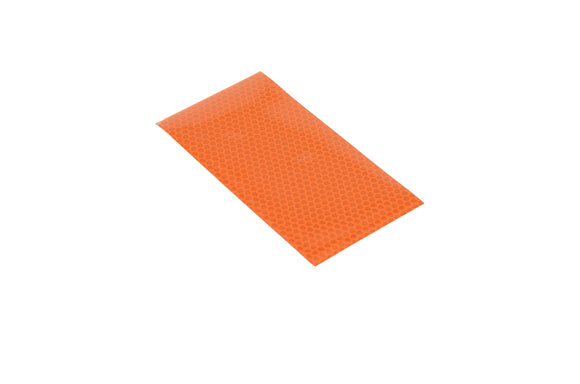Reflective Sheeting Orange 3 W X 6 H In VGLT-RT-O Vestil Material Handling Parts
